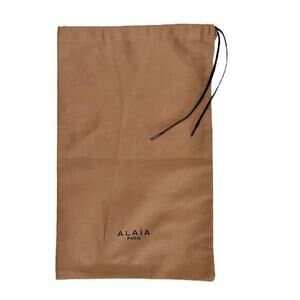 Alaia Paris Dusty Rose Drawstring Dust Bag Protective Cover Sleeper 8.5"x13.5"